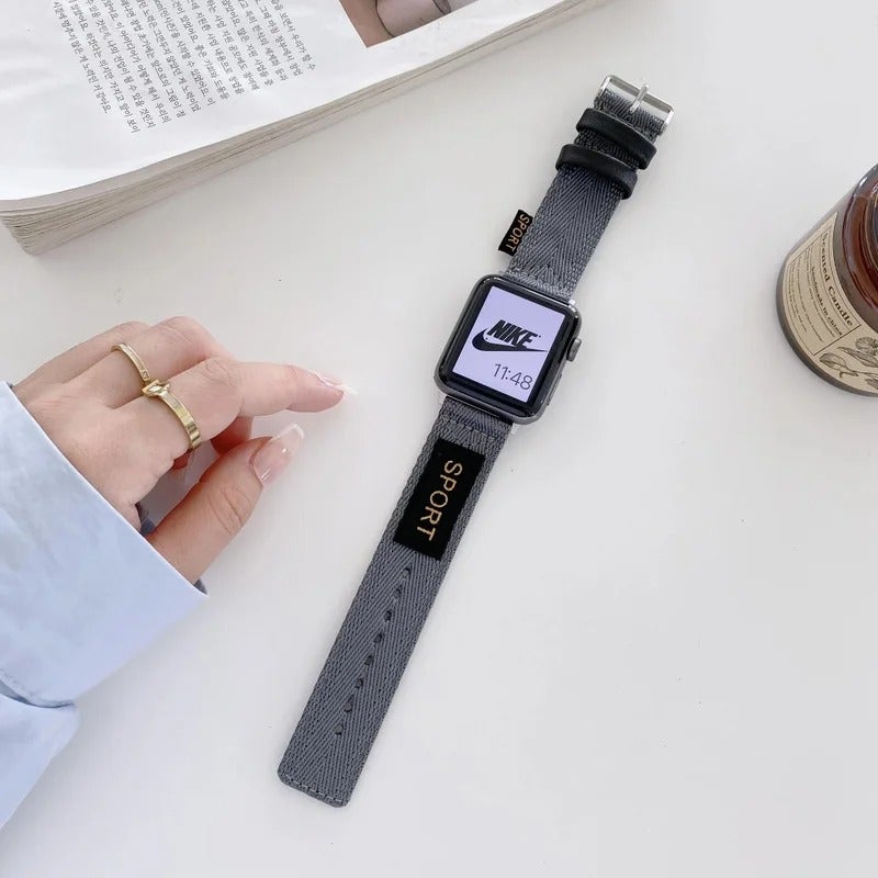 High Quality Nylon Sport Band for Apple Watch - Replacement Strap for iWatch 38mm 42mm 44mm - Image 1