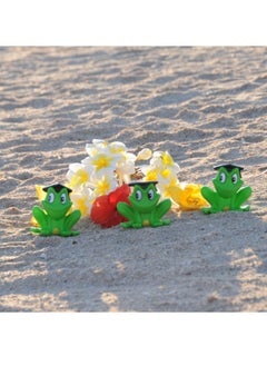 FREDS SWIM ACADEMY Freddy Squeaking Frog, Water Toy for Babies and Children, Ideal for the Bathtub, Outdoor Pool and on the Beach, Size 8 cm  - Image 5