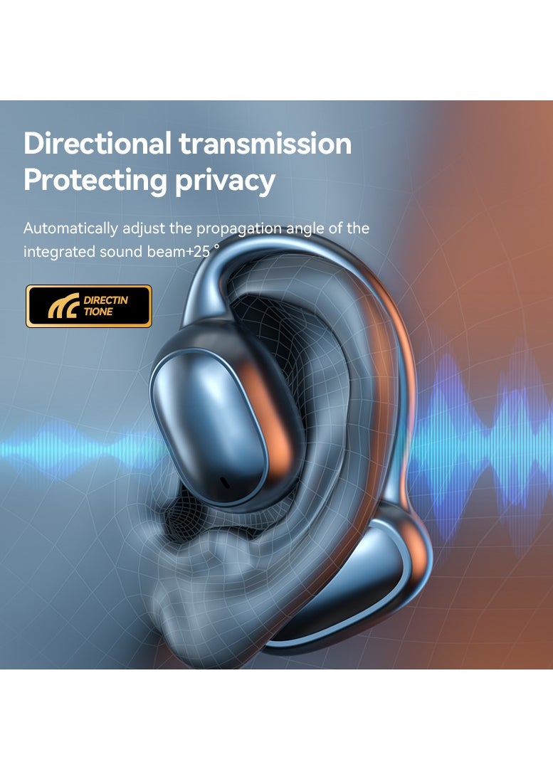 JBLTM True Wireless Bone Conduction Earphones, OWS Open Ear Headphones with Earhooks, Bluetooth 5.3, Up to 60H Playtime with Case, IP68, AAC/SBC, for Cycling Yoga Workouts  - Image 5