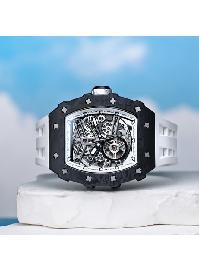 TSAR BOMBA Men's FKM RUBBER Automatic Watch TB8208CF-40 - 43.5*50.5 mm - Image 5