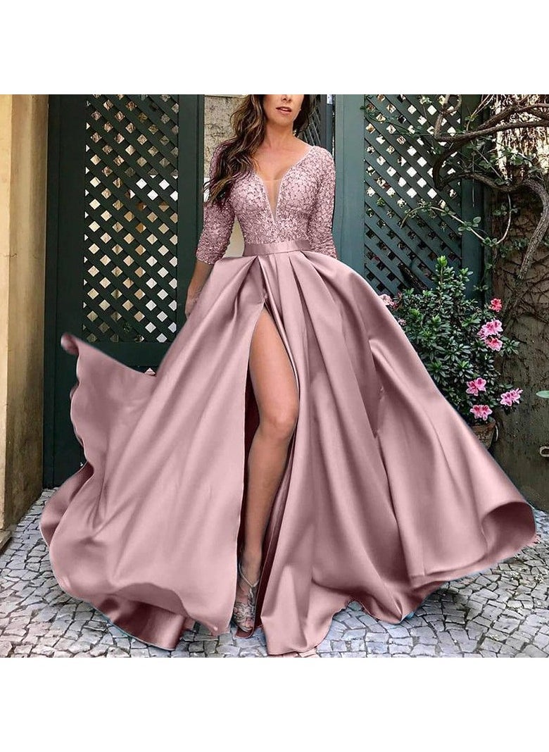 KUYING New Tailed Banquet Evening Dress  - Image 1
