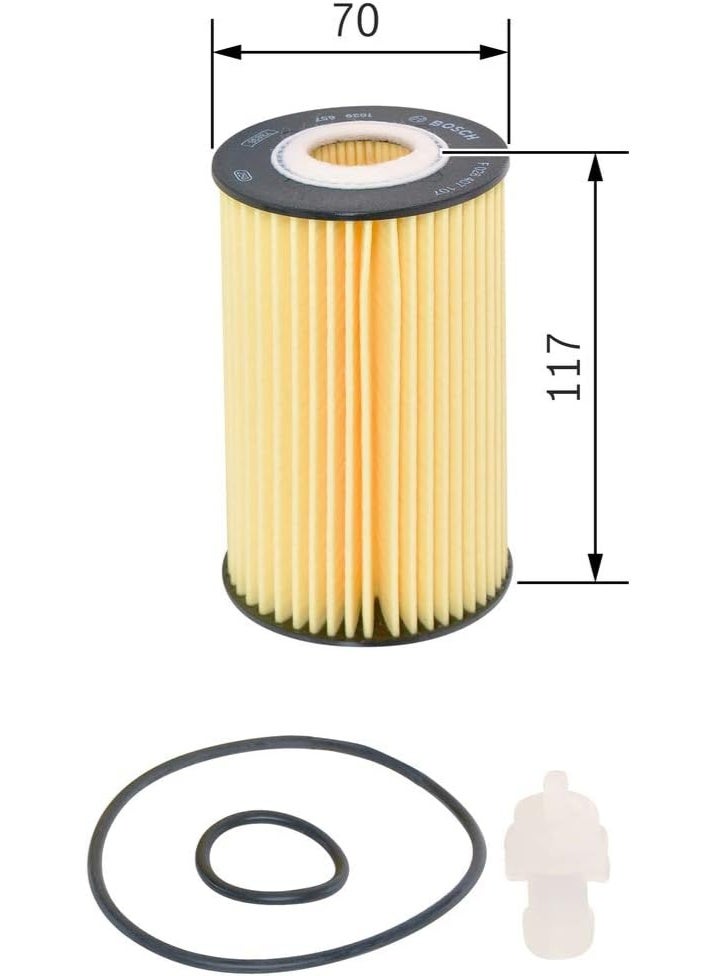 BOSCH OIL FILTER - F 026 407 107 - Image 1