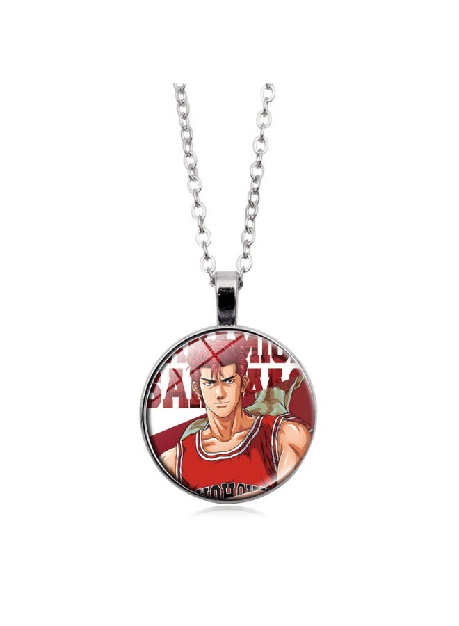 KUYING New Slam Dunk Pendant Sweater Chain Jewelry 