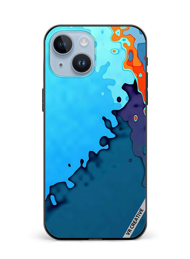 VR CREATIVE Protective Case Cover For Apple iPhone 15 Plus Design Multicolour - Image 1