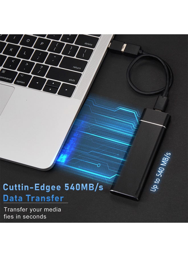 Mobile SSD Hard Disk Build-Capacity:16TB-Interface:Black (high Quality) - Image 3