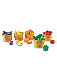 Cool Baby Toddler Kitchen Food Color Sorting Play Set For Home School Fruits And Vegetables Toys  - Image 2