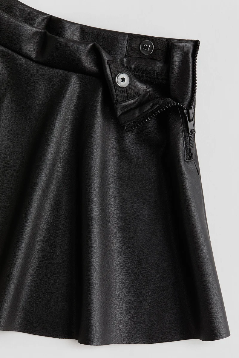 H&M Coated skirt