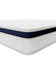 COMFORT MATTRESSES MFG Co Comfort Mattress Comfort Plus Pocket Spring Super Soft Foam Ultra Deluxe Support Pain Relief75x84x12 inchesKing SizeWhitecolor  - Image 5