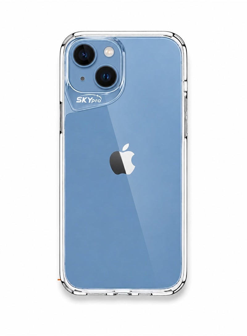 iPhone 14, Shockproof Case, Anti-Scratch Protective Cover with MagSafe Wireless Charging, Made of High-Quality TPU - Clear