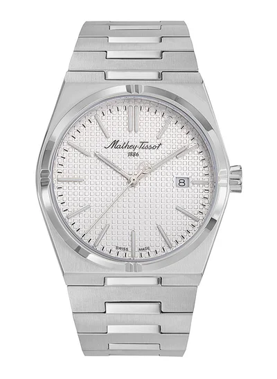 Mathey-Tissot Quartz Silver Dial Men's Watch H117AS