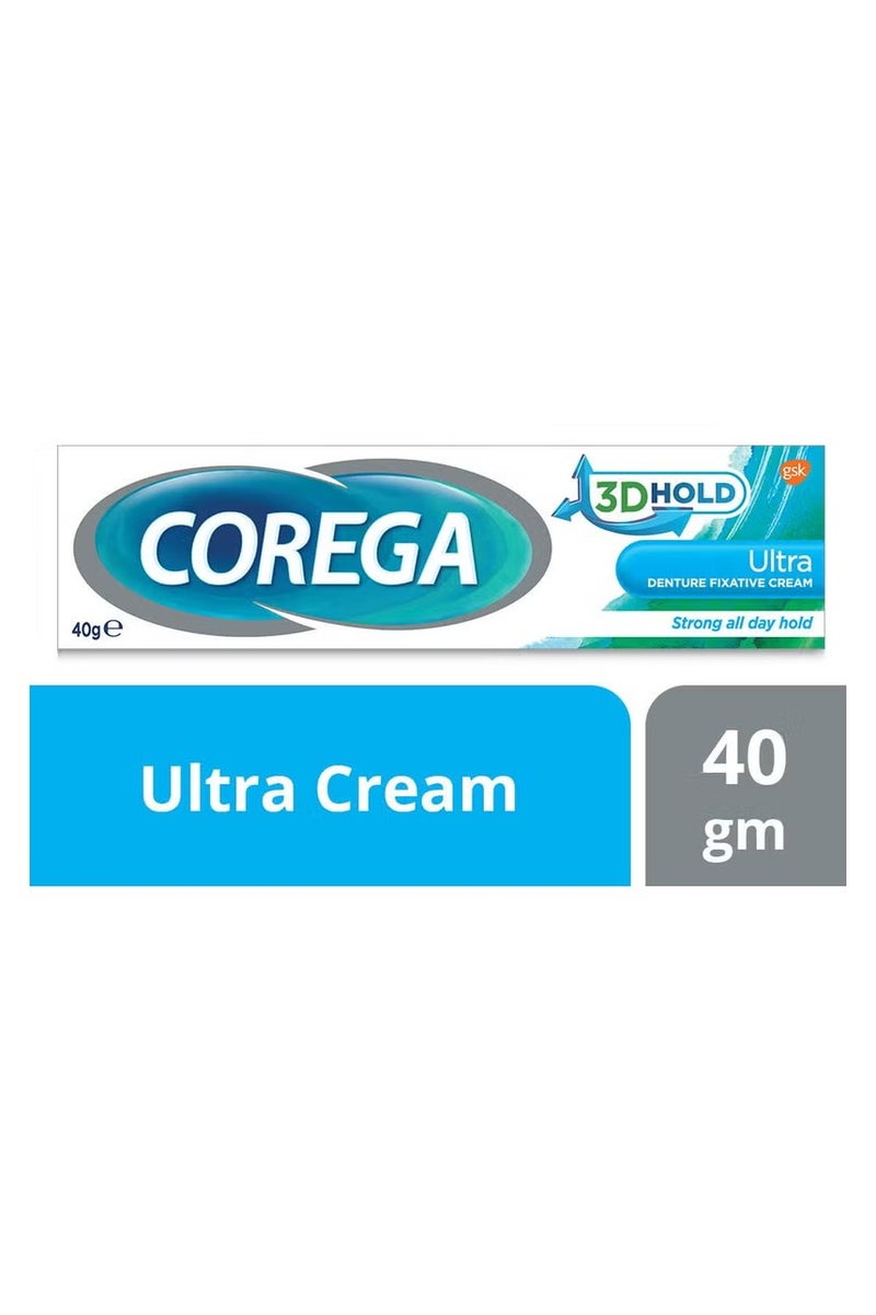 Ultra Cream 40GM DENTURE FIXATIVE CREAM