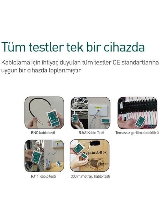 MT-7058 Mini Lan Cable Tester Test Device Compliant with All Security Standards