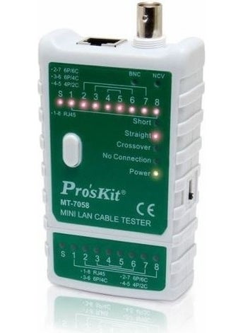 MT-7058 Mini Lan Cable Tester Test Device Compliant with All Security Standards