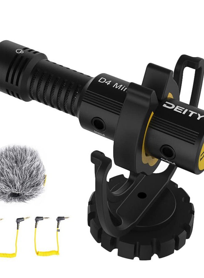 Deity V-Mic D4 Mini Microphone On-Camera Interview Mic Super Cardioid Compact Perfect for Vlog Pocket Cam DSLR Camera,Podcast, Voice Dictation,Recording YouTube, Interview, Video Conference - Image 1