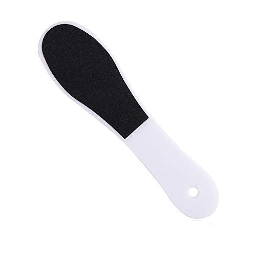 esowemsn 6pcs Disposable Pedicure Foot File Double-Sided Colossal Foot Rasp and Callus Remover with Plastic Handle for Foot Hard Dead Skin - Image 1