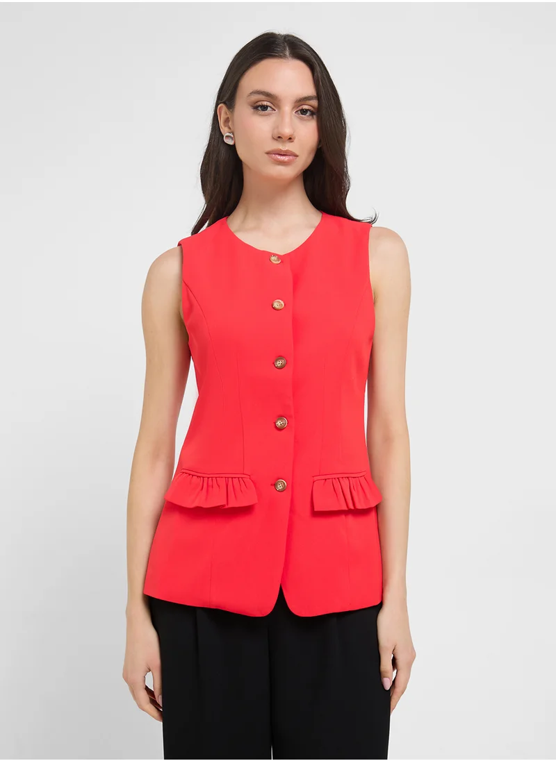 ايلا Sleeveless Vest Top