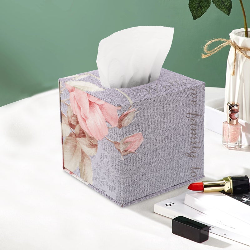 Reusable Tissue Box Decorative Napkin Holder Living Room Tissue Box Tissue Dispenser - Image 1