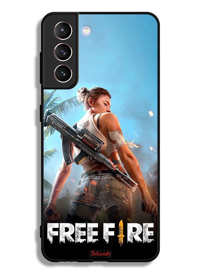 Tolwak Samsung Galaxy S21 Plus 5G Protective Case Cover Free Fire - Image 3