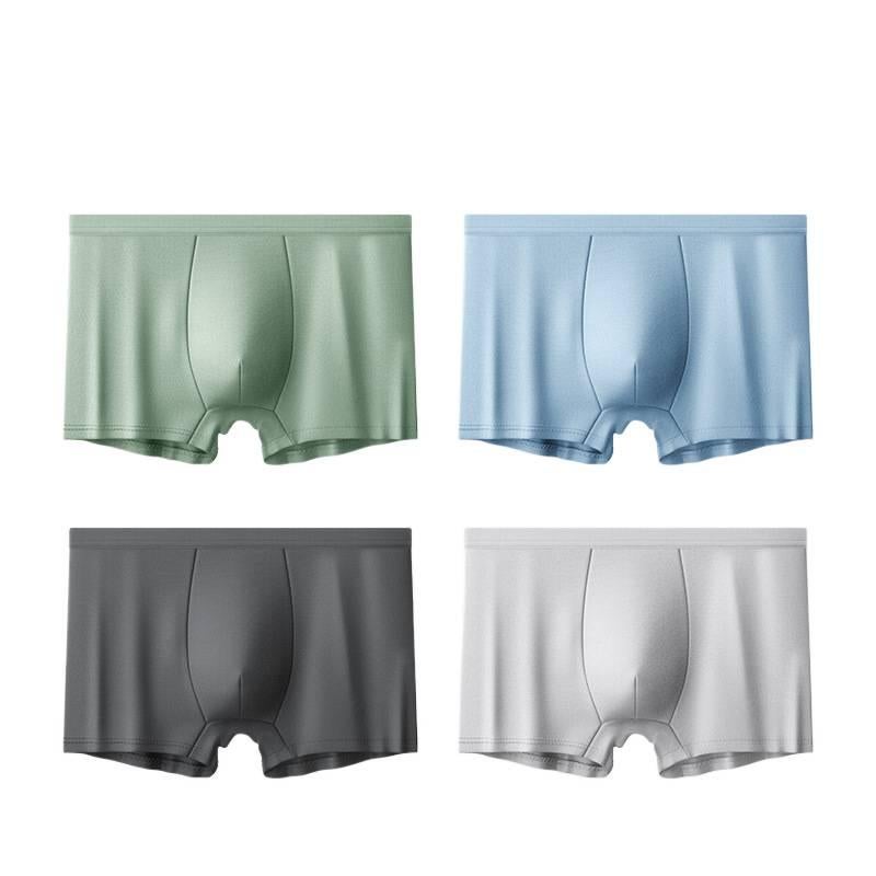4 Pack Disposable Underwear Men Travel Business Trip No wash Sterile Cotton Size L for Desk Setup - Image 1
