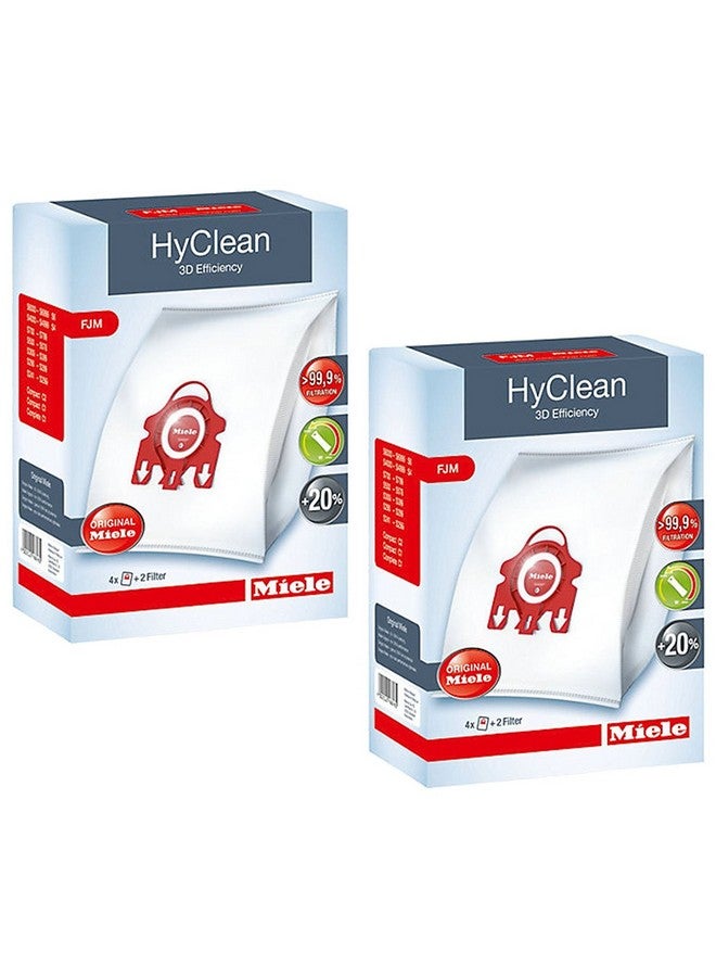 Miele Miele Fjm Hyclean 3D Efficiency Dust Type 8 Bags and 4 Filters  - Image 1