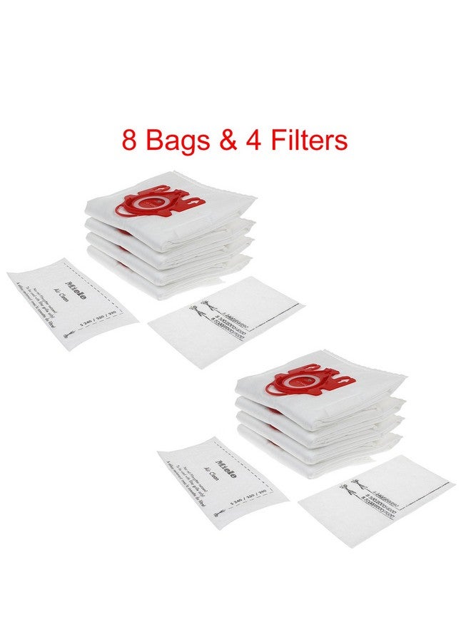 Miele Miele Fjm Hyclean 3D Efficiency Dust Type 8 Bags and 4 Filters  - Image 2
