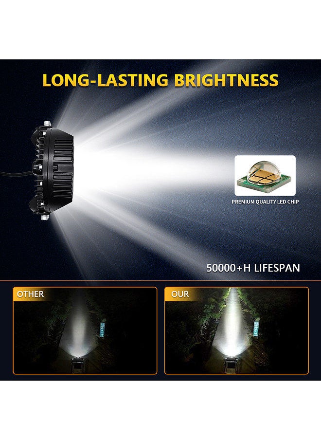 Generic 1Pcs 5inch LED Work Light Pods Spot Flood Combo Beam Fog Lamp Offroad Driving Light  - Image 4