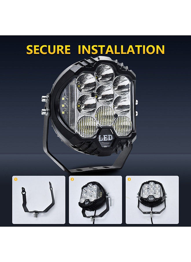 Generic 1Pcs 5inch LED Work Light Pods Spot Flood Combo Beam Fog Lamp Offroad Driving Light  - Image 2