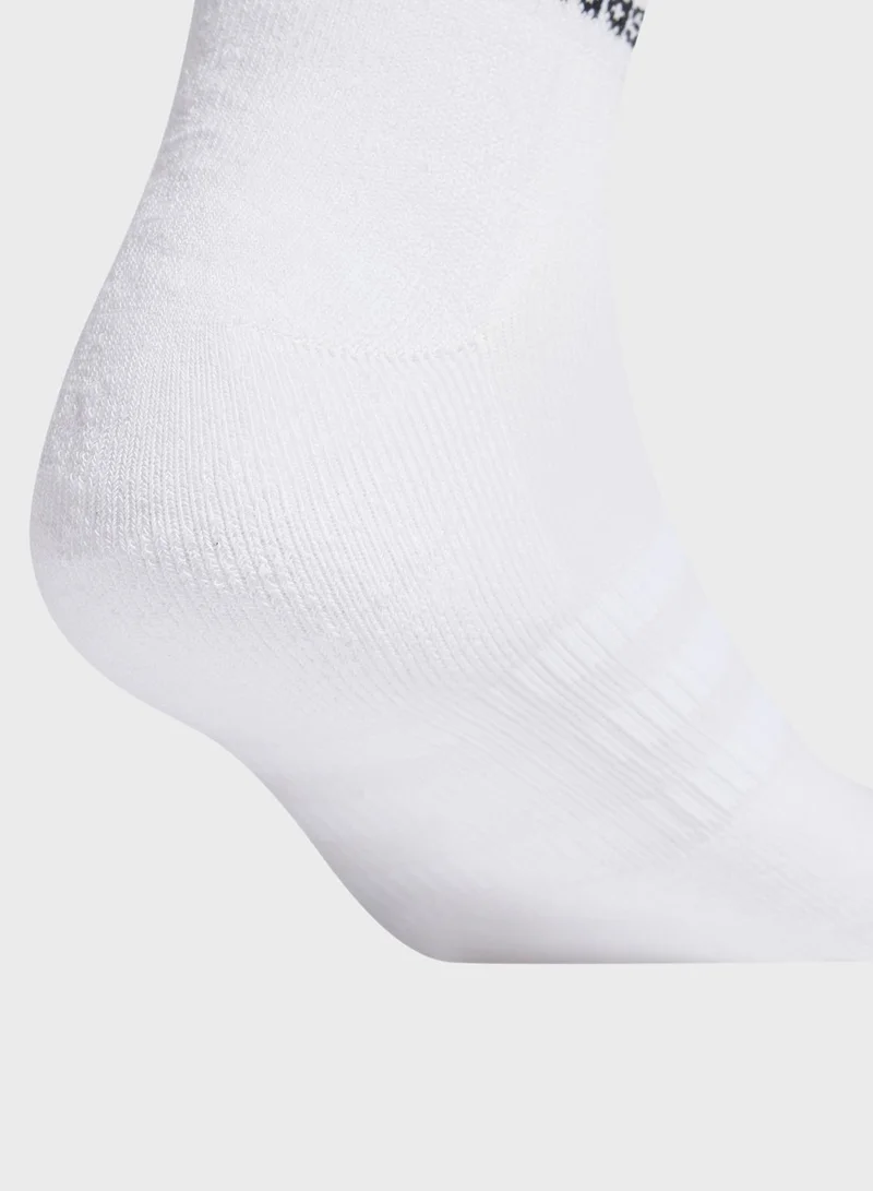 Adidas Cushioned Sportswear Ankle Socks 3 Pairs
