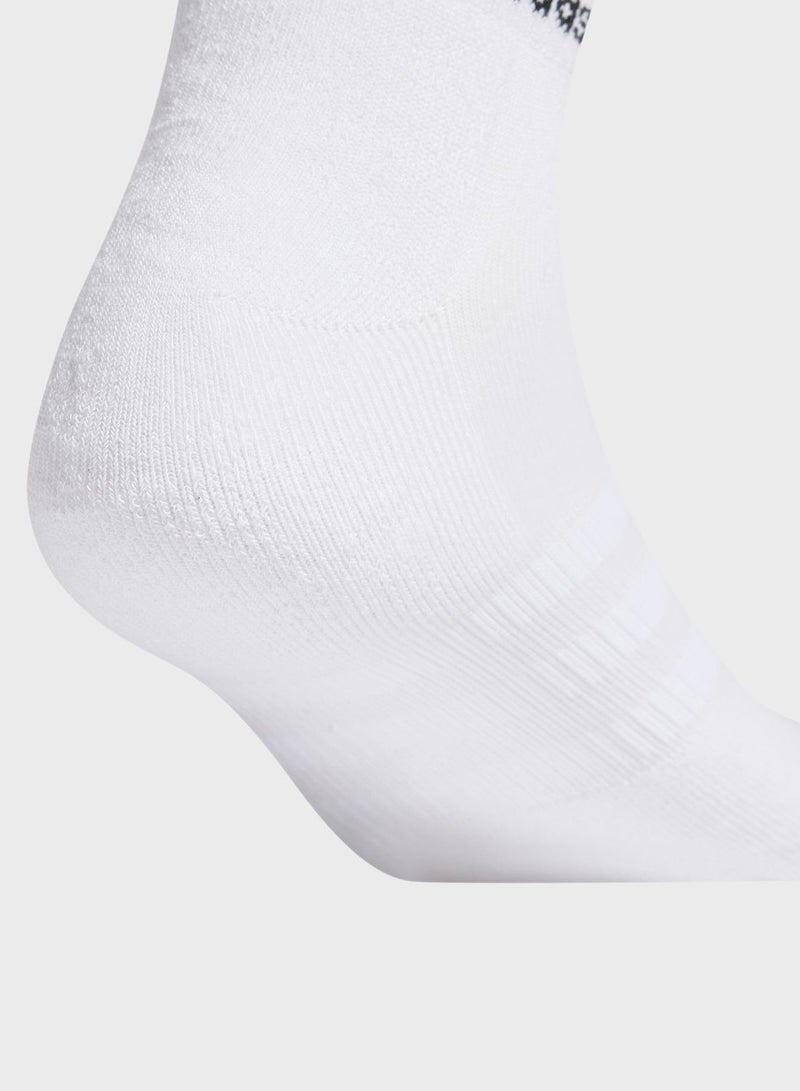 Adidas Cushioned Sportswear Ankle Socks 3 Pairs - Image 3