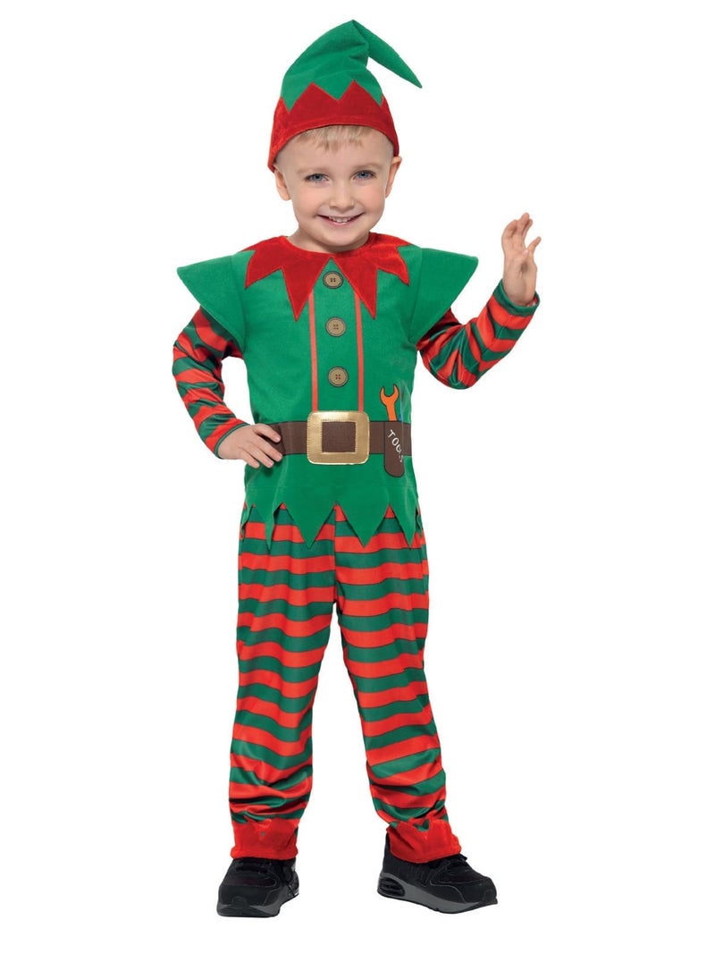 Smiffys Elf Toddler Costume - Image 1