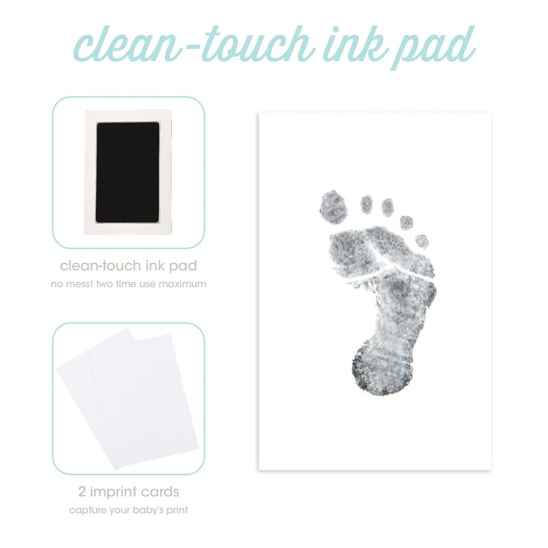 pearhead Linen Memory Book for Baby Boy or Girl, First 5 Year Baby Book, Monthly Milsetone Scrapbook and Photo Album, My Baby Book - Image 5