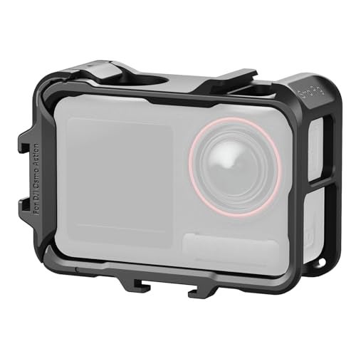 SMALLRIG Action 5 Pro Action 4 Action 3 Cage for DJI, Cage with Multiple Expansion Interfaces, Protective Frame for DJI Osmo Action 3 Action 4 Action 5 Pro - 5135 - Image 1