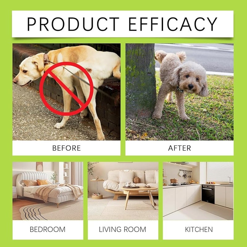 رذاذ تدريب الكلاب على قضاء الحاجة 150 مل سعة كبيرة مستخلصات لطيفة لمنع الحوادث - Image 5