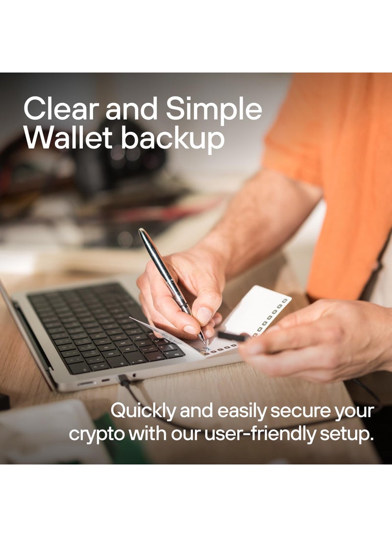 TREZOR Trezor Safe 3 - Passphrase & Secure Element Protected Crypto Hardware Wallet - Buy, Store, Manage Digital Assets Simply and Safely (Cosmic Black)  - Image 5