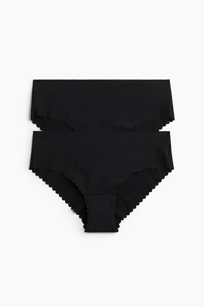 اتش اند ام سروال هيبستر غير ظاهر أسفل الملابس - عبوة من قطعتين