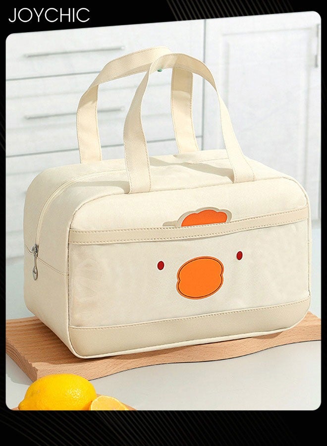 Joychic 3-Piece Oxford Multifunction Food Insulation Bag Warm and Fresh Keeping Reusable Lunch Bag for School Office Outdoor Picnic - Image 3