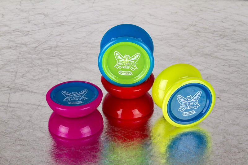Duncan Toys Butterfly XT Yo-Yo with String, Ball Bearing Axle and Plastic Body, String Trick Yo-Yo, Blue with Green Cap - Image 5