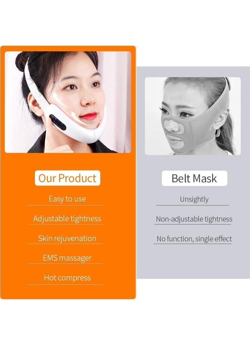Prime by javaudan V- Face Shaping Massager Facial Lifting Machine, Micro Current Face Slimming Electric Face Slimming Machine Double Chin Shaping Massager  - Image 4