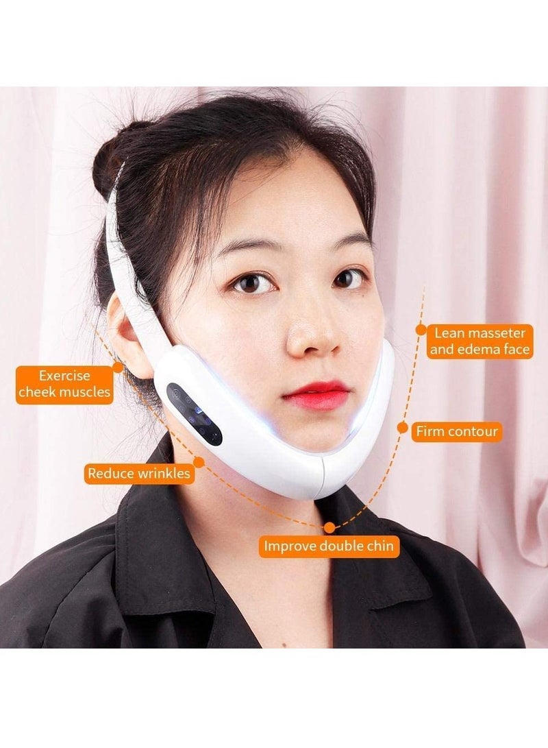 Prime by javaudan V- Face Shaping Massager Facial Lifting Machine, Micro Current Face Slimming Electric Face Slimming Machine Double Chin Shaping Massager  - Image 3