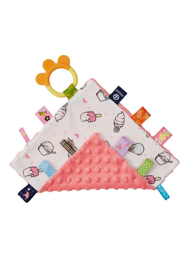 نيبمينينت منشفة وبطانية مهدئة للأطفال مع أشرطة تعليق ملونة - Image 1