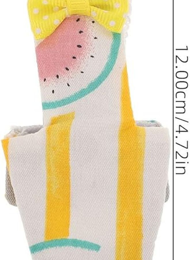 Washable Fruit Pattern Bird Diapers Flight Suits Small Size For Parakeets Parrots Pigeons - Image 3