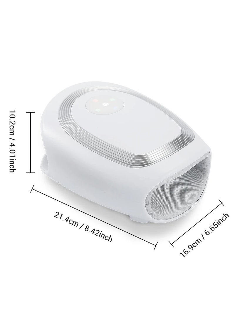 AROAQ - Cordless Hand Massager Thermal Airbag Inflate Compression for Thumb Finger Wrist Massage Vibration Stimulate Acupressure Palm - Image 1
