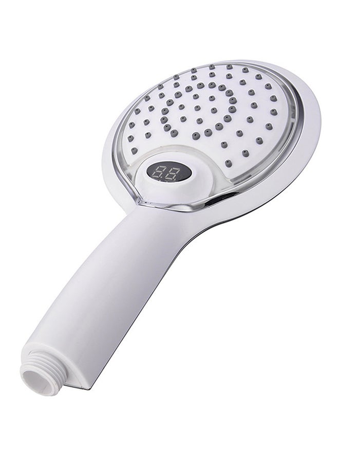 NIBEMINENT Temperature Control Shower Head With LED Display White - Image 1