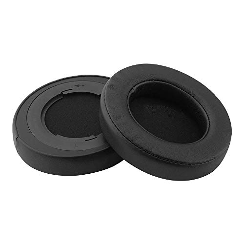 MMOBIEL Ear Pads Replacement for Razer Kraken 7.1 V2 / Razer Kraken Pro V2 Gaming Headset Memory Foam and Protein PU Ear Pad Cushions - Noise Isolation Oval Earpads Replacement – Black - Image 1