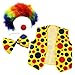 Tigerdoe Clown Costume Set Wig Nose Bow Tie Vest 4Piece DressUp Clown Accessories for Party - Image 2