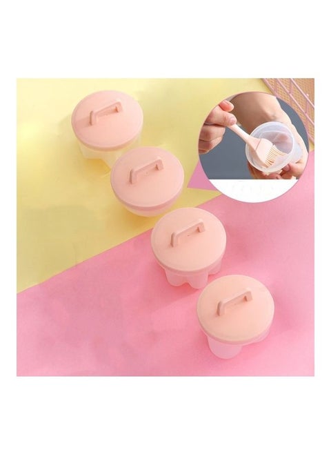 4 in 1 Poached Egg Mold Set Pink