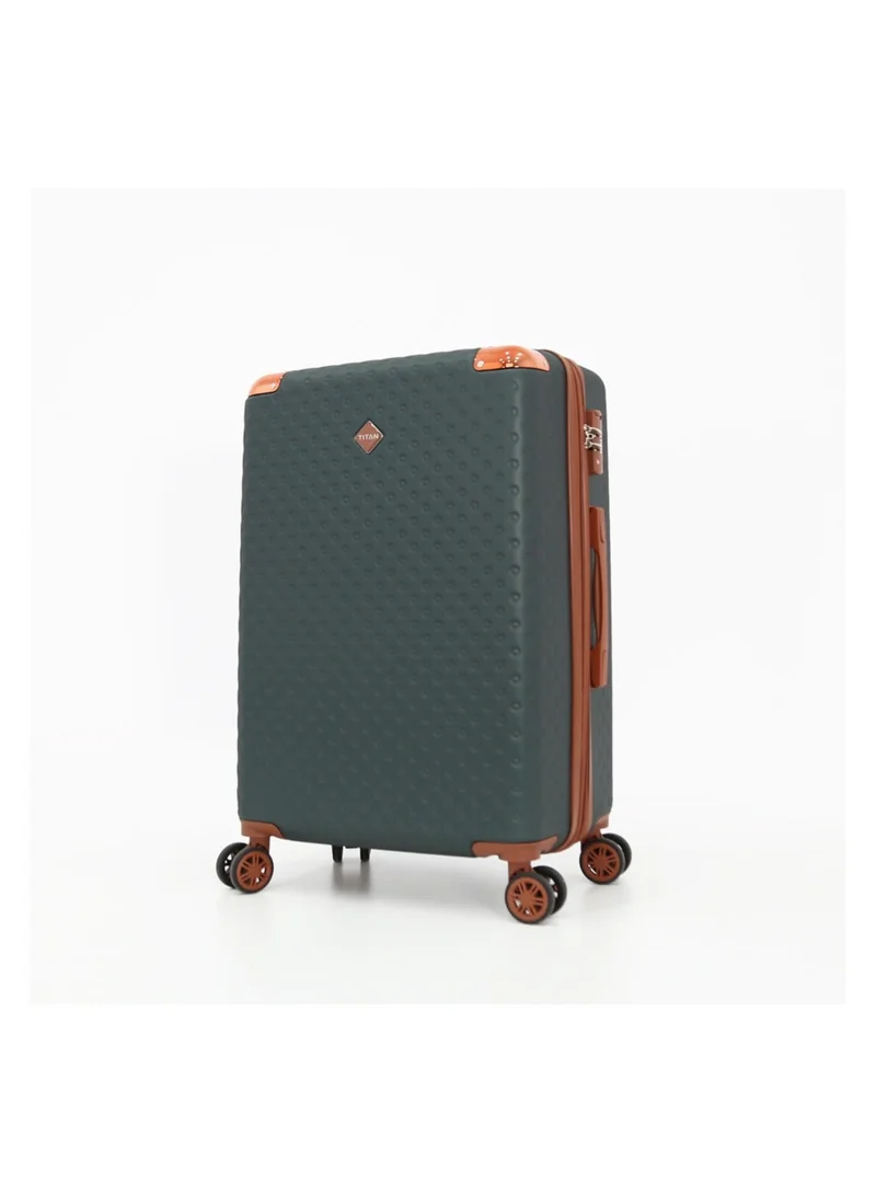 تيتان Hardshell Luggage Trolley Bag 3 Pieces Set With Beauty Case,Grey (BC-12",S-20",M-24",L-28")