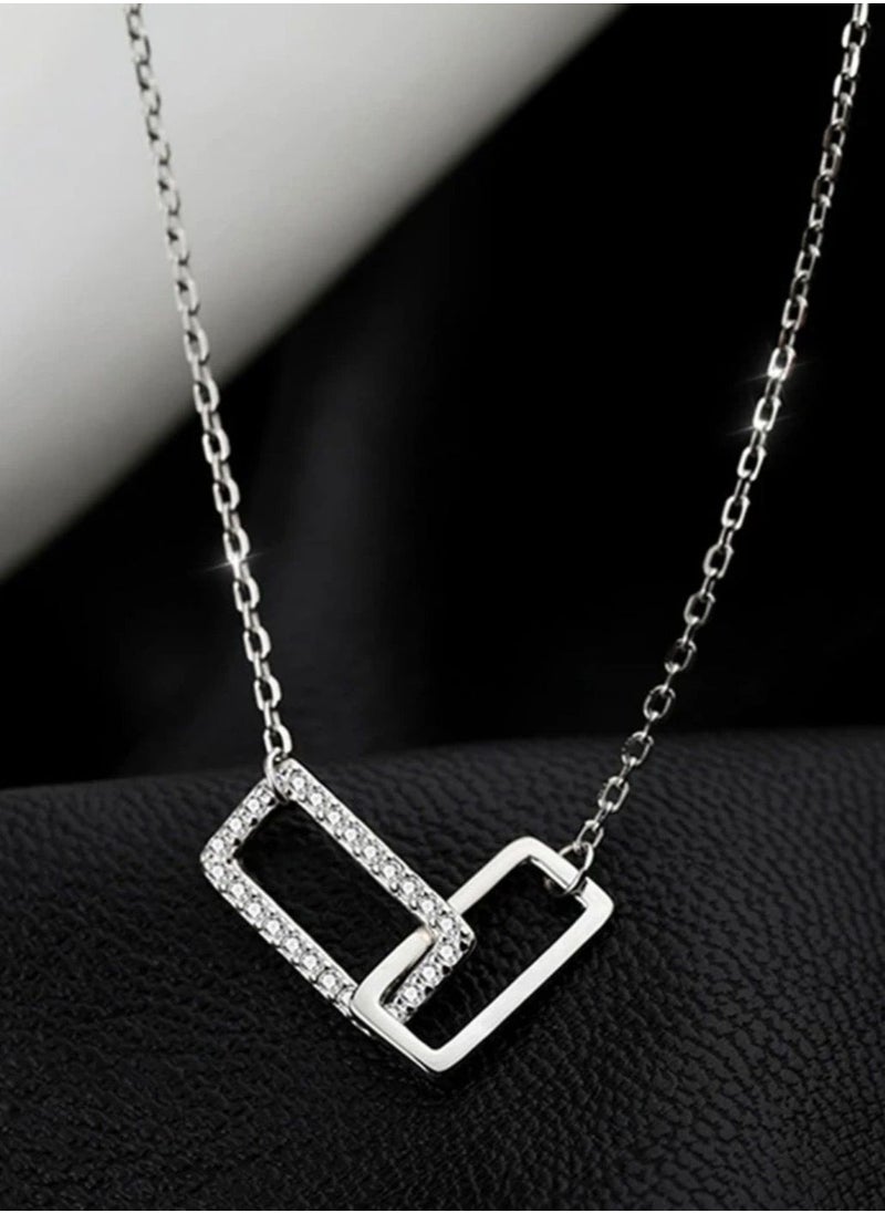 Blueline - 925 Silver Filled Necklace - Image 1