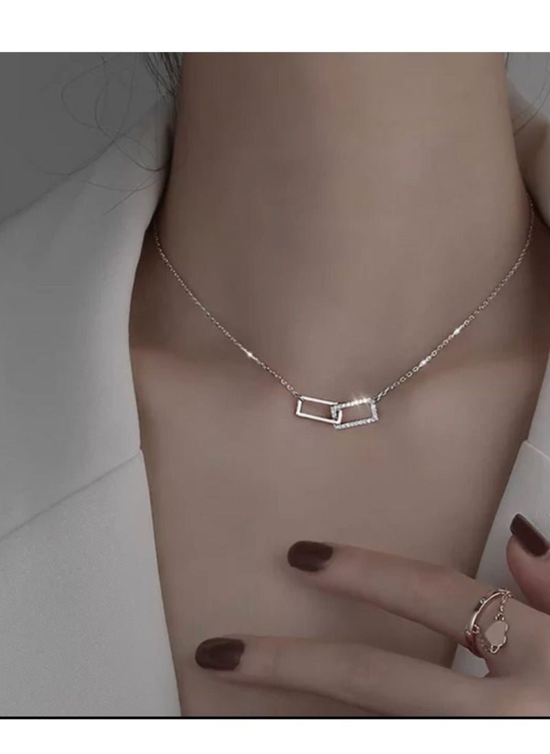 Blueline - 925 Silver Filled Necklace - Image 1