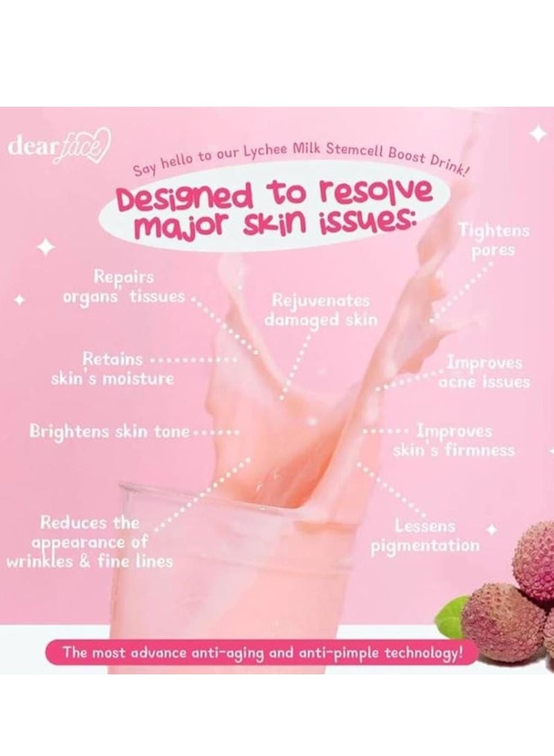 dear face Premium Japanese Strawberry Glutathione drink 180 G - Image 5